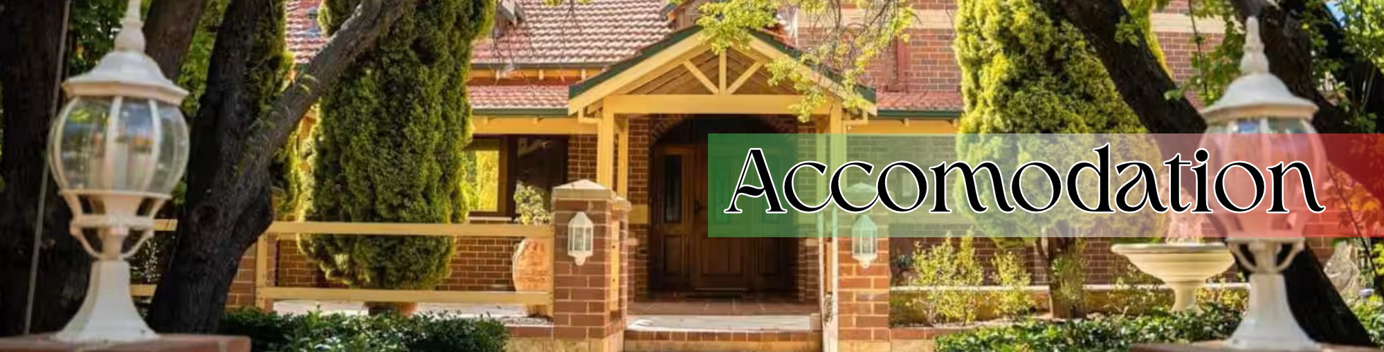 Kelmscott Accommodation Banner