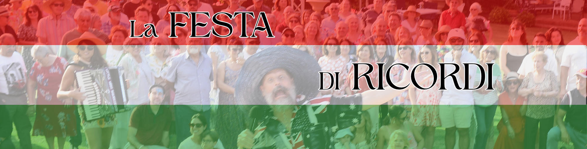 Itallian Perth Festival Banner